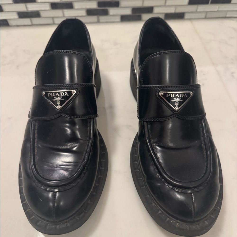 Prada Women’s Black Loafers